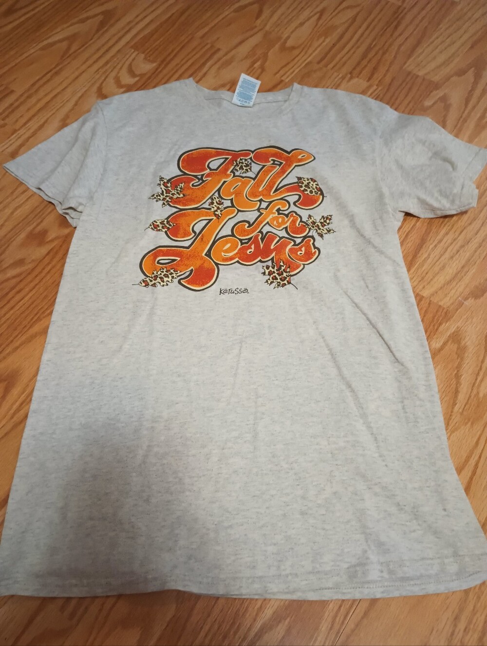 Kerusso "Fall For Jesus" Tee. Adult M